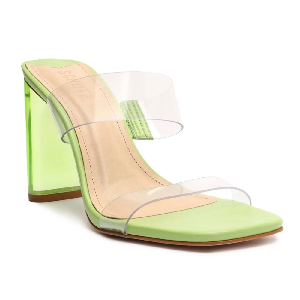 SCHUTZ Women's Blanck PVC Dress Sandal